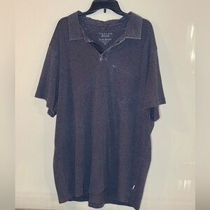 Lucky Brand Men's 3XL Charcoal Polo Shirt